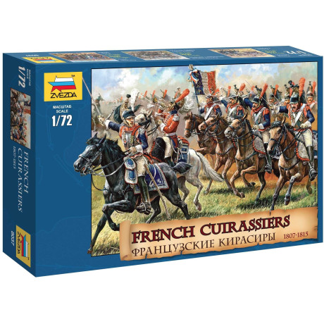 Wargames (AoB) figurky 8037 - French Cuirassiers 1807-1815 (1:72)