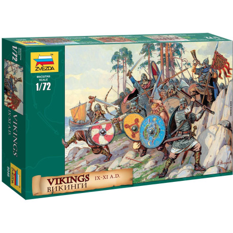 Wargames (AoB) figurky 8046 - Vikings (1:72)