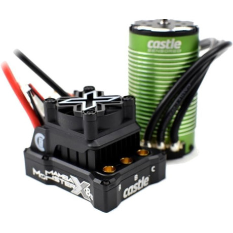 Castle motor 1717 1260ot/V senzored, reg. Mamba Monster X 8S