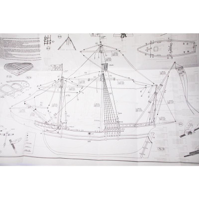 Mantua Model Pinta 1:50 kit