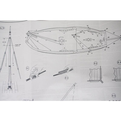 Mantua Model Nina 1:50 kit