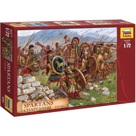 Wargames (AoB) figurky 8068 - Spartiates (1:72)