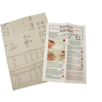 Mantua Model Albatros 1:40 kit