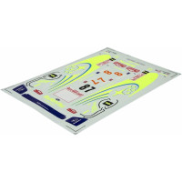 Tegye RC modelljét versenyautóvá. A Killerbody matricákat kínál RC modell autókhoz Subaru Impreza WRC 2007 1:10. A matricák tartalmazzák a versenyszámokat, szponzorok logóit…