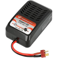 Robitronic Expert hálózati töltő 20W-os teljesítménnyel és akár 2A töltési árammal. NiMH és NiCd akkumulátorok töltésére tervezték, 4-8 cellával, 2000-6000mAh kapacitással.