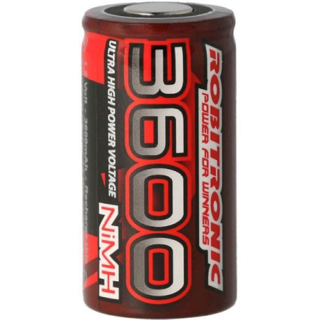Robitronic NiMH baterie 1.2V 3600mAh Sub-C