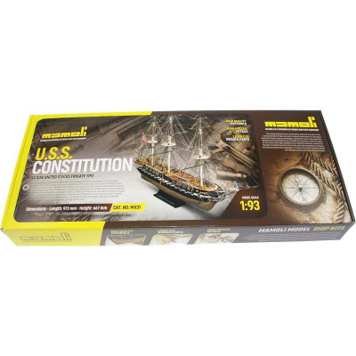 MAMOLI USS Constitution 1:93 kit
