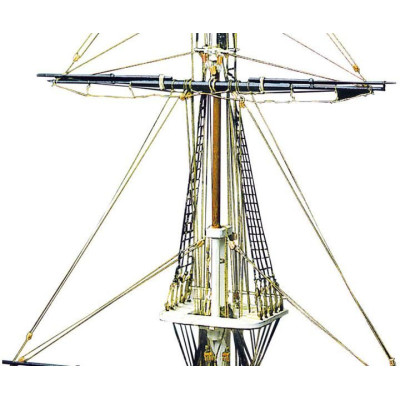 MAMOLI USS Constitution příčný řez 1:93