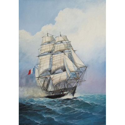 Model Kit loď 9034 - French Frigate "Acheron" (1:200)