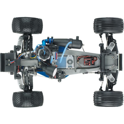 Traxxas Nitro Rustler 1:10 TQi RTR červený