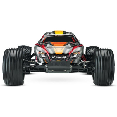Traxxas Nitro Rustler 1:10 TQi RTR stříbrno-modrý
