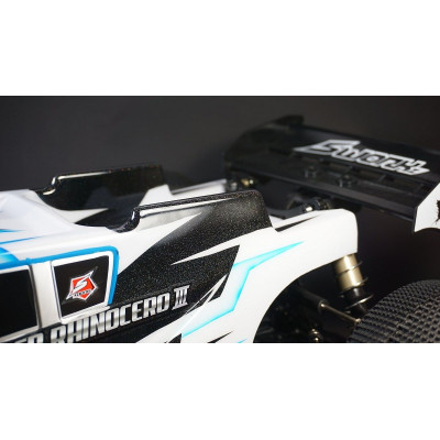 SWORKZ 1/8 Off Road RHINOCERO III Speed čirá lexanová karoserie, 1 ks.