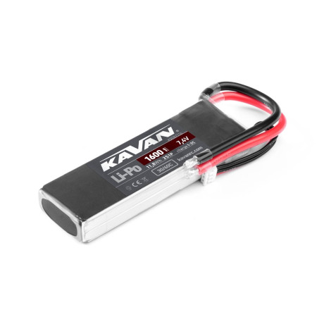 KAVAN Li-Po 1600mAh/7,4V 30/60C Air pack