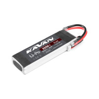 KAVAN LiPo akkumulátor készlet 2C-ig történő töltéssel és 30/60C kisütéssel. 3s1p 11,1 V 3250 mAh, méretek: 136x42,5x20,5mm, súly 245g, szervizcsatlakozó JST-XH.