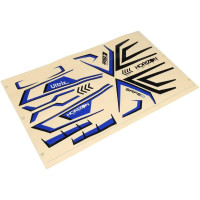 Pótalkatrész RC modellhez E-flite Ultrix 0.6m BNF Basic: matricák