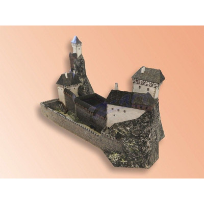 Hrad Trosky 2. vydanie Dobová rekonštrukcia aj súčasný stav 1:300