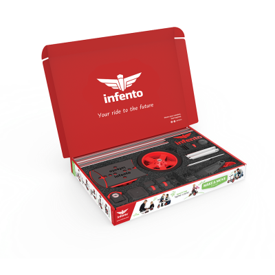 Infento Make & Move Kit 13v1 – sada na zostavenie vozítok pre deti