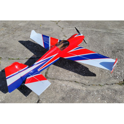 48" MXS EXP V2 - Červená/Bílá/Modrá 1,21m