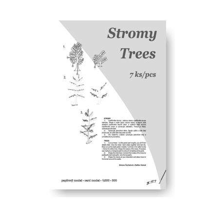 Stromy - doplnok 1:200 - 1:300