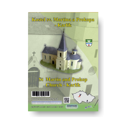 Kostol sv. Martina a Prokopa - Karlík 1:150