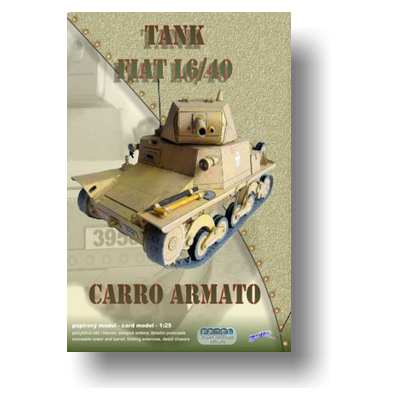 Ľahký tank Fiat L6/40 1:25