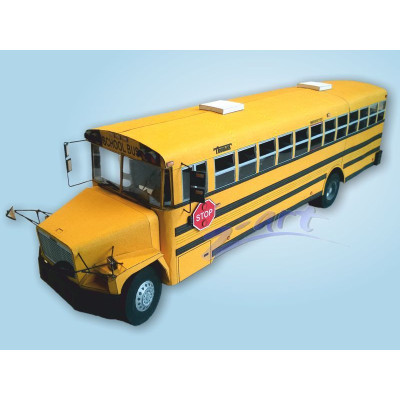 Americký školský autobus Freightliner FS-65 1:32