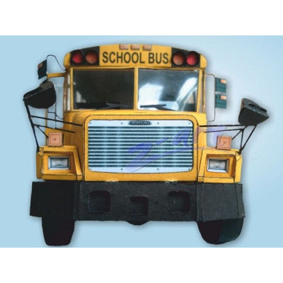 Americký školský autobus Freightliner FS-65 1:32