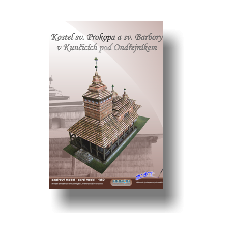 Kostol sv. Prokopa a sv. Barbory v Kunčicích pod Ondřejníkem 1:60