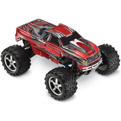 Traxxas Nitro T-Maxx 3.3 1:8 TQi Bluetooth RTR červený