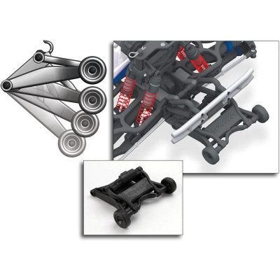 Traxxas Nitro T-Maxx 3.3 1:8 TQi Bluetooth RTR červený