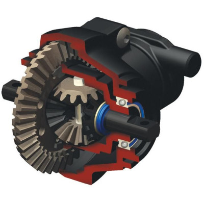 Traxxas Nitro T-Maxx 3.3 1:8 TQi Bluetooth RTR červený