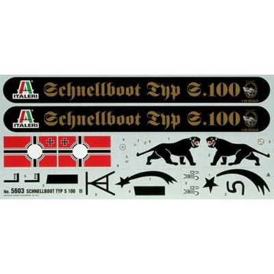 Model Kit loď PRM edice 5603 - SCHNELLBOOT TYP S-100 (1:35)