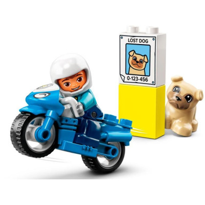 LEGO DUPLO - Policejní motorka