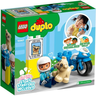LEGO DUPLO - Policejní motorka