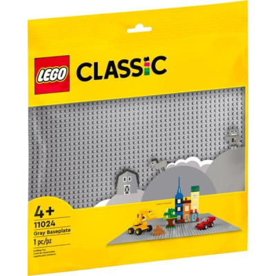 LEGO Classic - Šedá podložka na stavění