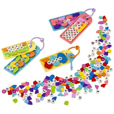 LEGO DOTs - Mega balení ozdob na tašku – zábavné vzkazy
