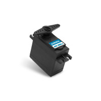 Standard 52g-os digitális szervó fém fogaskerékkel és 4,8-6,0V-os tápfeszültség-tartományban, 2xBB, ideális repülőgépmodellekhez, RC autókhoz 1:10, RC hajókhoz stb. Tolóerő 6,5kg.cm, sebesség 0,23s/60° 4,8V-on, tolóerő 7,5kg.cm, sebesség 0,21s/60° 6,0V-on.