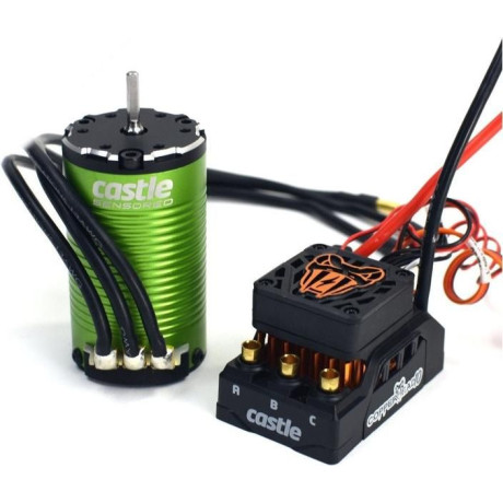 Castle motor 1412 3200ot/V senzored 5mm, reg. Copperhead 10