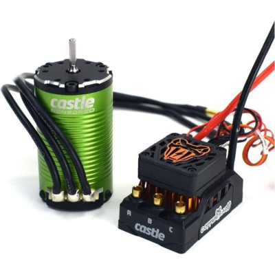 Castle motor 1412 2100ot/V senzored 5mm, reg. Copperhead 10