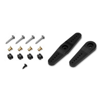 Extra vastag (10mm) 26g-os, programozható digitális mikroszervó fém fogaskerekekkel és 6,0-8,4V, 2xBB tápfeszültség-tartományban, ideális a szárnyakhoz és a fékszárnyakhoz. 8,2kg.cm tolóerő, 0,15s/60° sebesség 6,0V-on, 10kg.cm tolóerő, 0,12s/60° sebesség 7,4V-on. Alumínium doboz a tökéletes hűtésért nagy terhelés mellett.