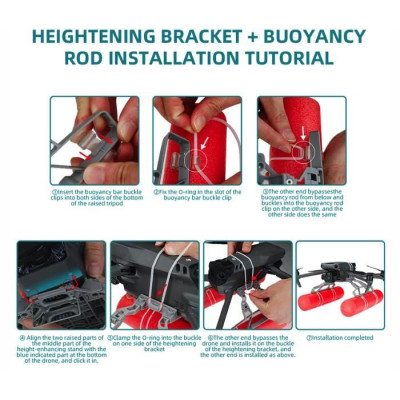 MAVIC 3 - 6cm skládací podvozek with Floating Bars