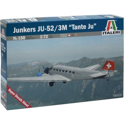 Model Kit letadlo 0150 - JUNKERS JU-52 3/m "TANTE JU" (1:72)