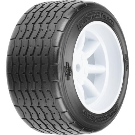 PROTOform kolo 1:10, pneu VTA, disk bílý 31mm (2)