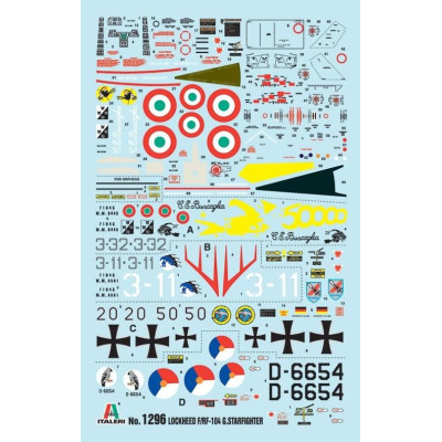 Model Kit letadlo 1296 - F-104 G "Starfighter" (1:72)