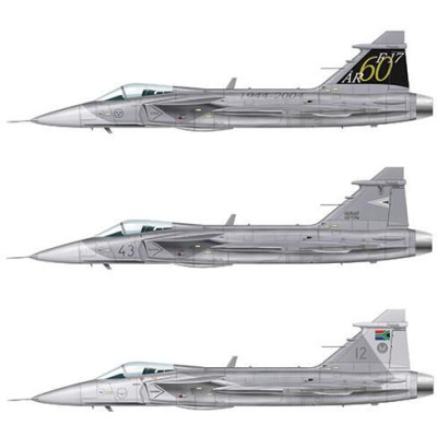 Model Kit letadlo 1306 - JAS 39 GRIPEN (1:72)
