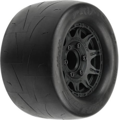 Pro-Line kolo 2.8", pneu Prime Street, disk Raid H12 černý (2)