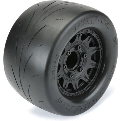 Pro-Line kolo 2.8", pneu Prime Street, disk Raid H12 černý (2)