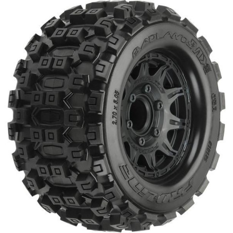 Pro-Line kolo 2.8", pneu Badlands MX28, disk Raid H12 černý (2)