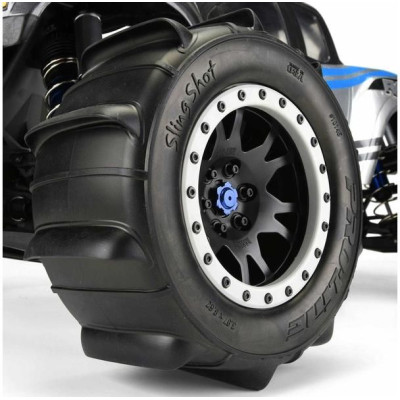Pro-Line kolo 4.3", pneu Sling Shot Pro-Loc, disk Impulse H24 černo-šedý (2) (X-Maxx)