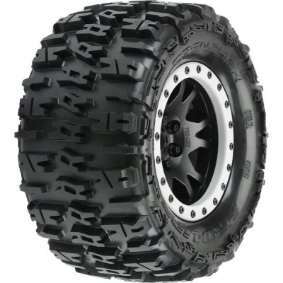 Pro-Line kolo 4.3", pneu Trencher Pro-Loc, disk Impulse H24 černo-šedý (2) (X-Maxx)